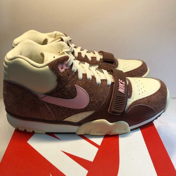 Nike Air Trainer 1 Dark Pony /Med Soft Pink Women’s Size 11 Men 9.5 New - Picture 5 of 13